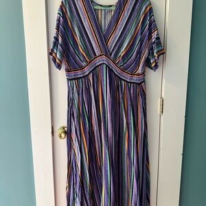 BloomChic Multicolor Striped Dress